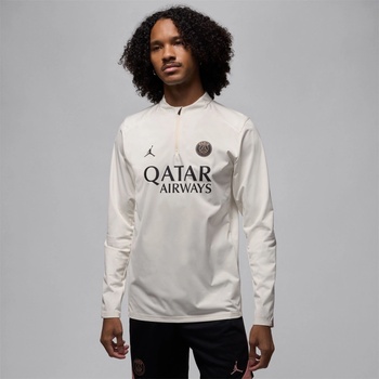 Image 1 of Nike Paris Saint Germain Strike Drill Top Adults - Ivory/Pink