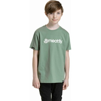 Meatfly детска тениска Bart Olive | Зелена Meatfly | Zelen | Момичешки | 146