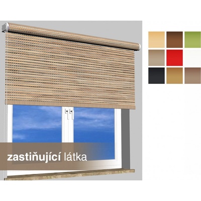 Garol roleta na zed Maxi - Prestige připevnění na zeď - strop 150x170 cm