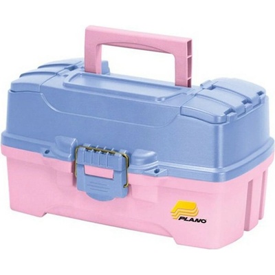 Plano Box Two-Tray Periwinkle Pink Medium