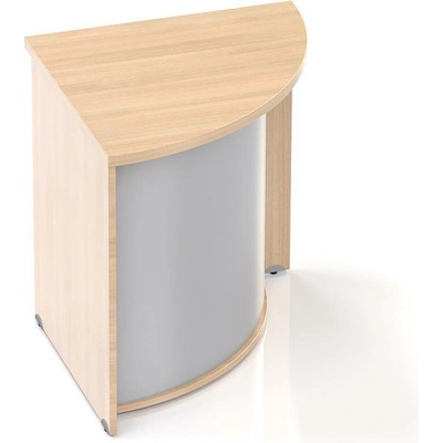 Nábytek Designový cz LKA90 05 Recepční pult Komfort dub / šedý