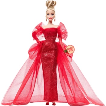 Barbie Кукла Barbie Signature - 80th Anniversary, в празнична рокля и руса коса (JBJ17)
