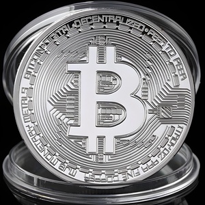 HARAHU Монета Bitcoin - Сребърна KP3143
