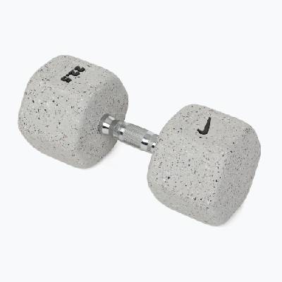 Дъмбел Nike Strength Grind Hex 22, 5 kg wolf grey