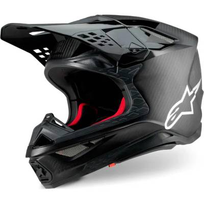 Alpinestars Supertech M10 Flame Čierna karbón M&G