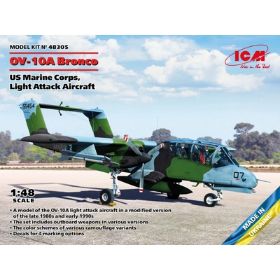 Bronco ICM North American Rockwell OV 10A US Marine Corps predobjednávka 1:48