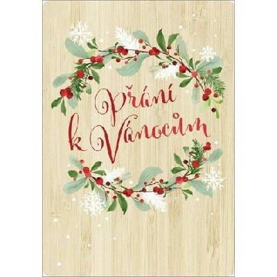 ALBI Bambusové přání - vánoční věnec