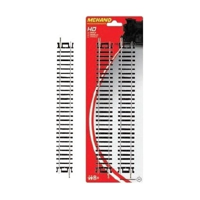 MEHANO Rovné koleje 9" 4ks