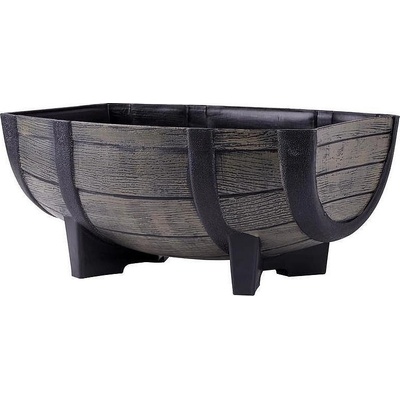 STREND Květináč Woodeff barel natural 40x30x18cm SL256801XX