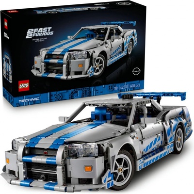 LEGO® Technic 42210 2 Fast 2 Furious Auto Nissan Skyline GT-R (R34) – Hledejceny.cz