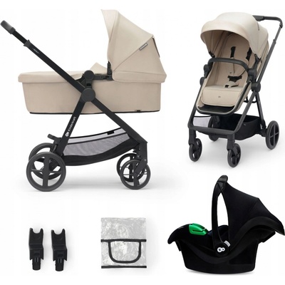 Kinderkraft 3in1 NEWLY sand beige + MINK PRO 2023