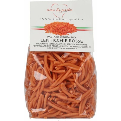 Amo La Pasta Casarecce červená šošovica 250 g