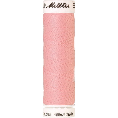Nitě SERALON 100m na univerzální šití, polyester AMANN Mettler - více barev 6677: 0082 světlá růžová