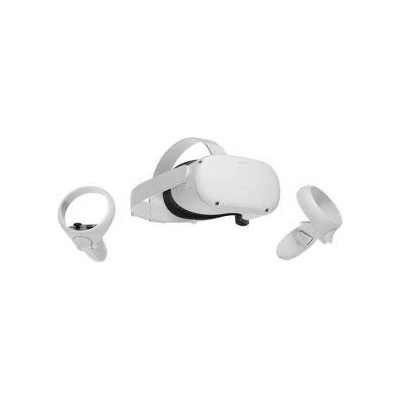 Meta Комплект за виртуална реалност Oculus Quest 2, 3.6 Инча Dual OLED, 1832 x 1920 / 90 Hz, 128 GB, All-In-One Gaming, 3D Sound, Бял, OCULUS-QUEST2