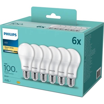 Philips A67 E27 13W 1521lm 2700K 6x (8718699775568)