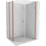 Mexen Mist L асиметрична петостенна душ кабина 90x100 см, прозрачна, полирана (8A8L-090-100-65-00)