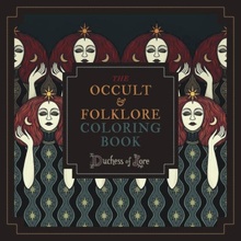 OCCULT & FOLKLORE COLORING BK