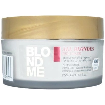 Schwarzkopf BlondME All Blondes Rich Maske 200 ml