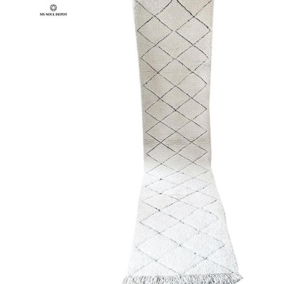 My Soul Depot Пътека beni ourain / зигзаг ромбове (ber053)