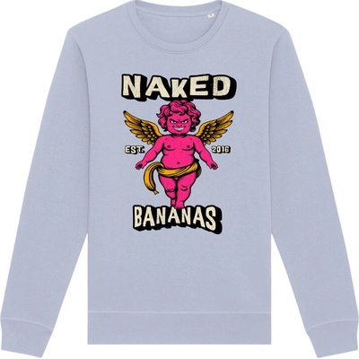 Naked Bananas mikina EST. 2016 Serene Blue