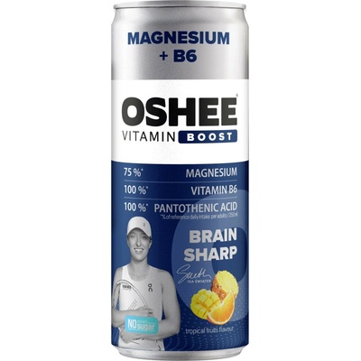 Oshee Vitamín Boost Magnesium + B6 250 ml