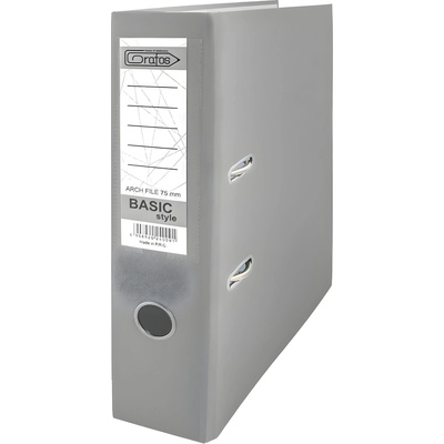 Grafos Класьор 8 см Сив