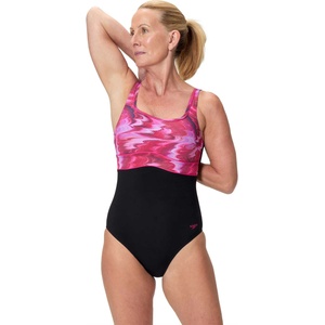 Speedo Цял бански print contour eclipse 1pc af