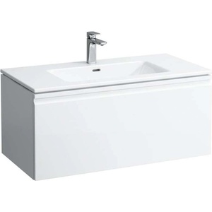 Laufen Pro S - Шкафче с умивалник, 120x53x50 см, 1 чекмедже, лъскаво бяло H8609674751041 (H8609674751041)