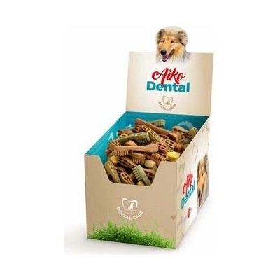 Pochúťka Aiko Dental Brush M/9,5cm/80ks box