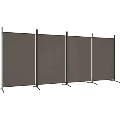 VidaXL Paraván 4-panelový vícebarevný 346 x 180 cm