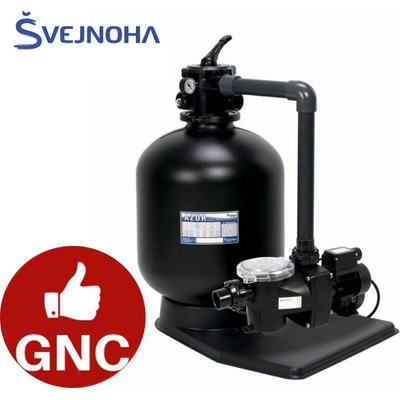 VÁGNER POOL Filtrační zařízení Azur KIT 560 12m3/hod s čerpadlem FreeFlo