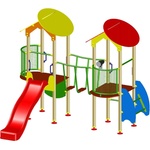 Playfactory КОМБИНИРАНО ДЕТСКО СЪОРЪЖЕНИЕ ps0017-1