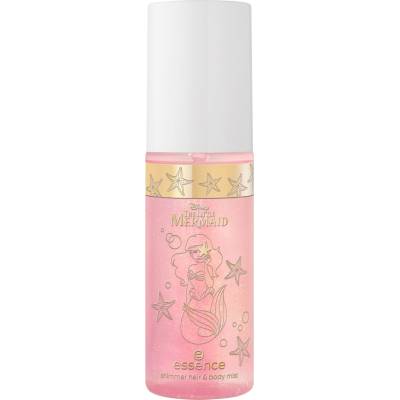 Essence Disney The Little Mermaid Блестящ мист за коса и тяло, 01 My Moment To Shine, 100 ml