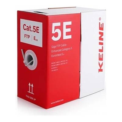 KELine KE300S24-Eca-RLX Giga FTP (F/UTP) 4x2xAWG24 Cat.5E PVC 305m