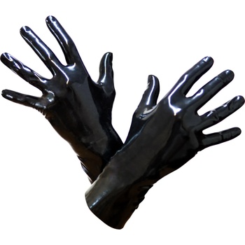 Image 1 of Toylie Latex Gloves Black XS