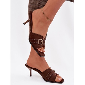 Step in style Дамски сандали с ток модел 225372 Step in style