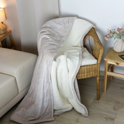 Polášek Deka beránek č. 57 100% polyester Krémová 200x230