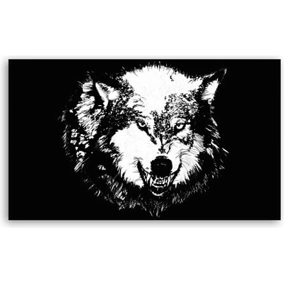 Fotoobraz 120x70 cm velký Wolf