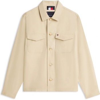 Tommy Hilfiger Яке Tommy Hilfiger Cotton Nylon Shirt Jacket - Sandalwood
