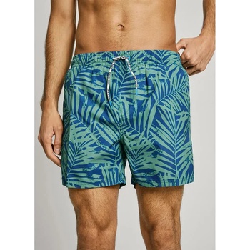 Pepe Jeans Бански гащета Pepe jeans Leaf swimming shorts - Blue (Moor Green)