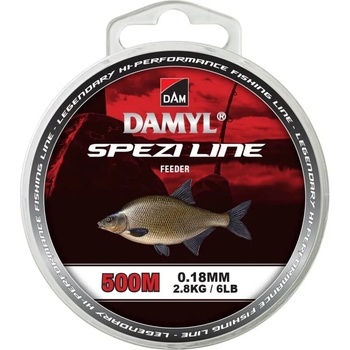 D.A.M. Damyl Spezi Line Feeder Dark Brown 0, 18 mm 500 m 2, 8 kg Монофил (SVS66636)