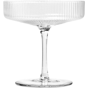 Ferm Living Чаши за шампанско Ripple прозрачни 2 бр (5444)