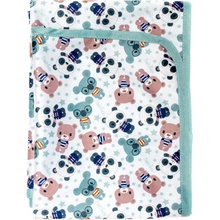 Bobánek podložka Medvídci v triku 75 x 75