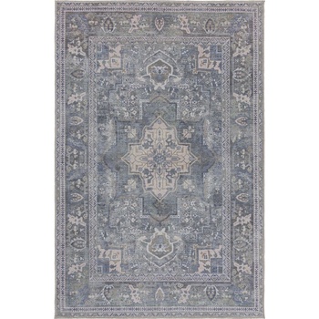 Flair Rugs Зелен килим със смес от рециклирани влакна подходящ за пране 200x290 cm Windsor - Flair Rugs (503119376009)