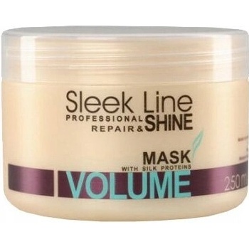 Stapiz Sleek Line Volume maska na vlasy s hodvábom 250 ml