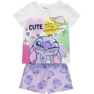 Cerda ДЕТСКА ЛЯТНА ПИЖАМА stitch angel 6-12 ГОД