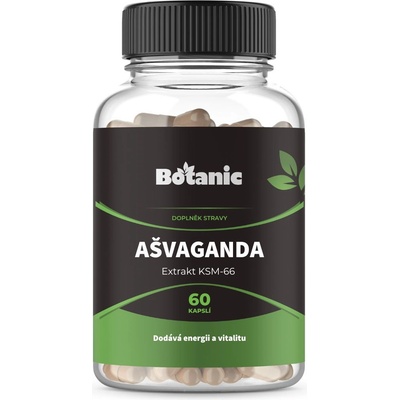 Botanic Ašvaganda KSM-66 60 kapslí