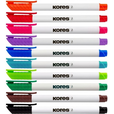 Kores 22841 popisovač na bílé tabule 10 ks