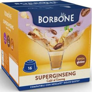 Caffè Borbone SUPERGINSENG женшен кафе на капсули за Dolce Gusto 16 бр