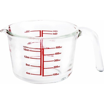 Odmerka MagicHome 500 ml, sklenená, s výlevkou